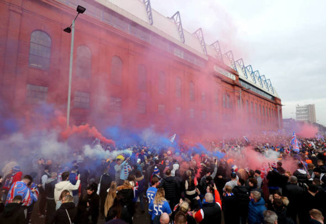 'Big fine', 'Clowns' - Rangers fans react to expected punishment after pyro show at Dundee