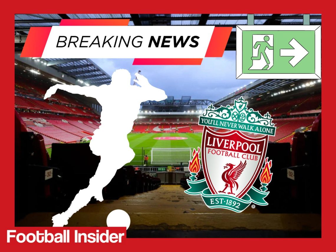 Exclusive: Liverpool now willing to sell young forward who's just changed agent