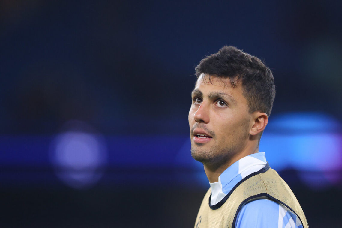 Man City could suffer 'huge blow' after source's Rodri update - pundit